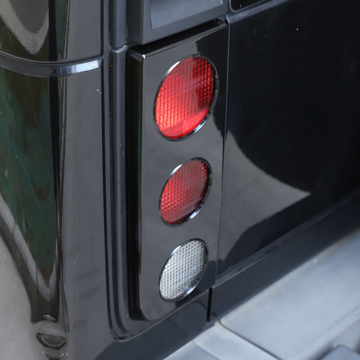 Glossy Piano Black Front Bumper Exterior Trim Cover Set For Hummer H2 2003-2009 - Styles 1-5 41