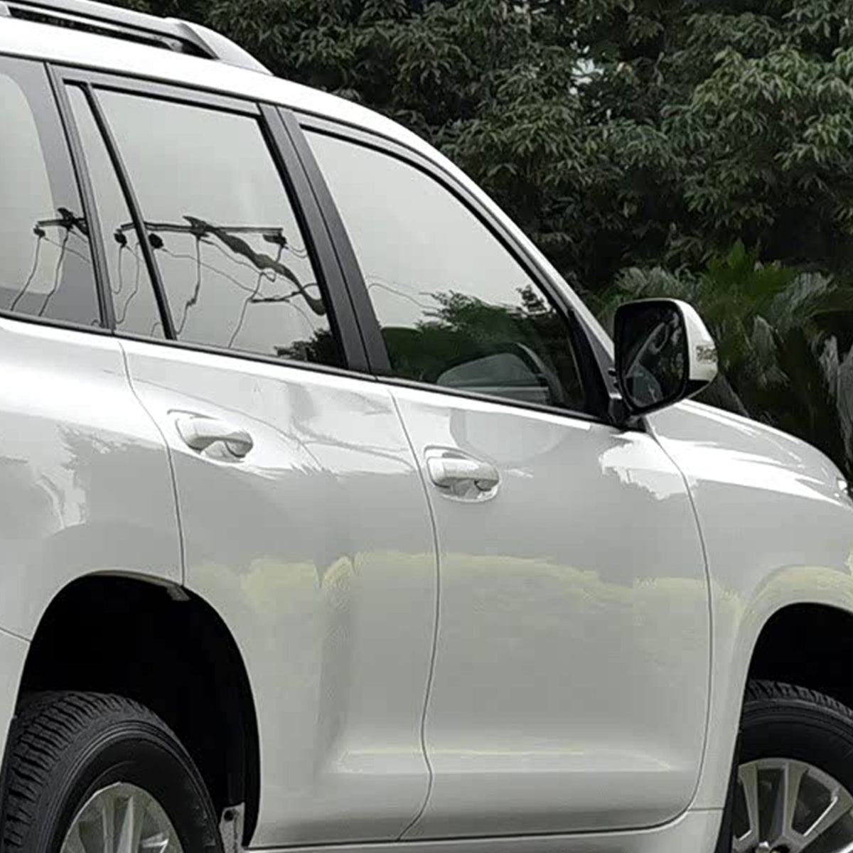 Front Door Window Visor Sunshade Sun Cover For Toyota Prado J150 2010-2023 6