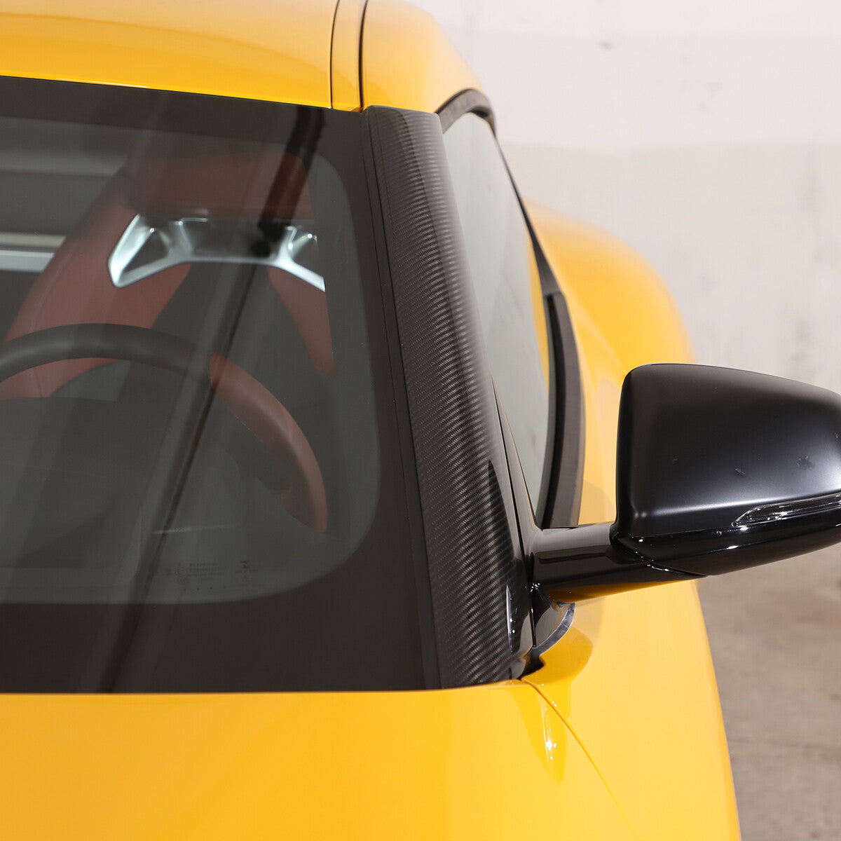 Car Exterior A-Pillar Trim Door Cover Window Post for Toyota Supra A90 2019-24 5