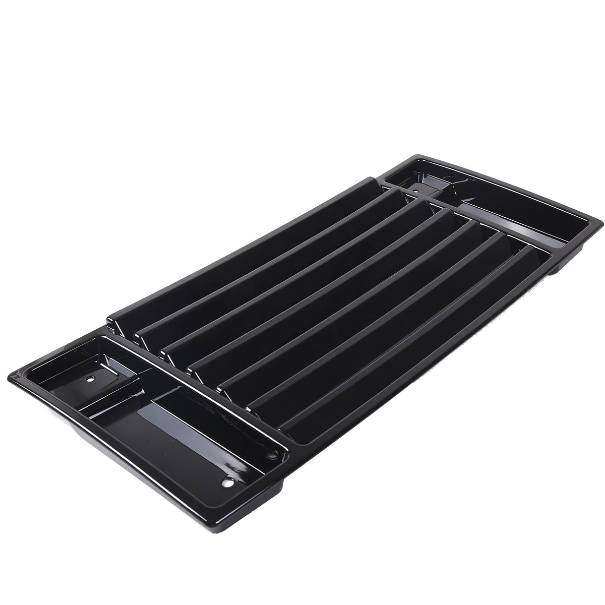 Glossy Piano Black Front Bumper Exterior Trim Cover Set For Hummer H2 2003-2009 - Styles 1-5 73