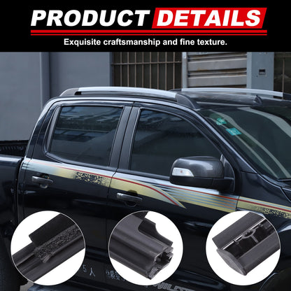 Replacement Car Window Outer Beltline Seal Trim For Ford Ranger T6 2013-2021 US 19