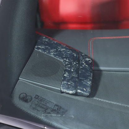 Forged Carbon Fiber Center Console Dashboard Cover Trim For Corvette C8 2020-26 15