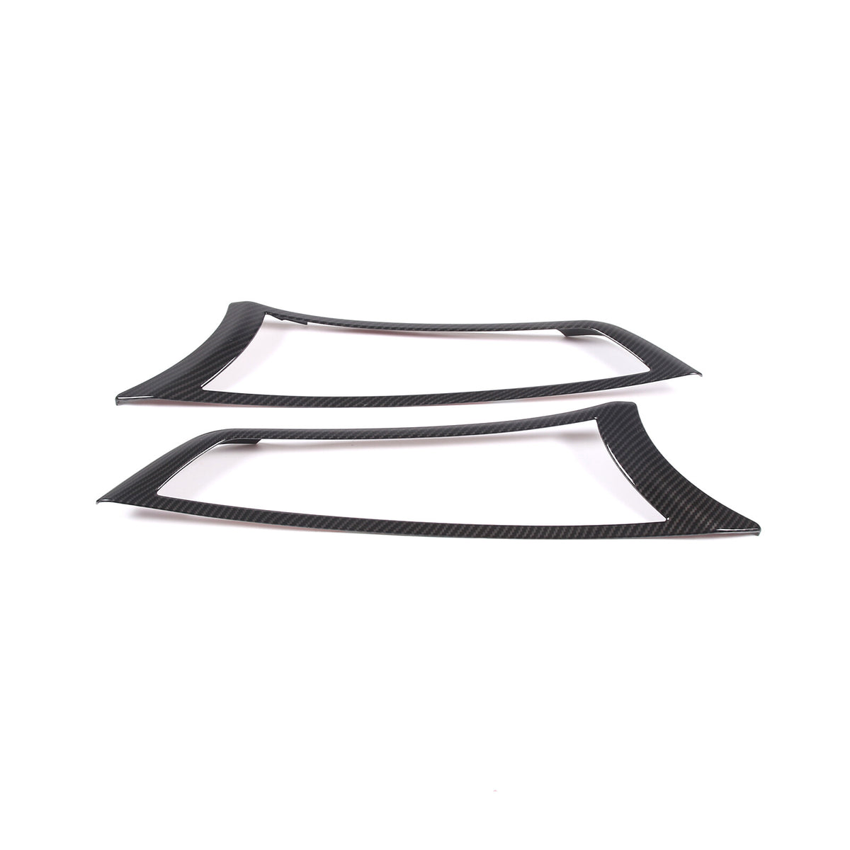 ABS Carbon Fiber Inner Door Handle Frame Cover Trim For Jaguar F-TYPE 2013-2024 17