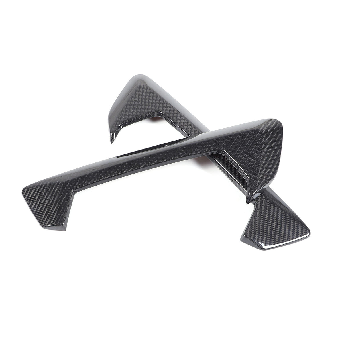 Real Carbon Fiber Side Body Fender Air wing Vent Trim For BMW X5 G05 X5M F98 23+ 16