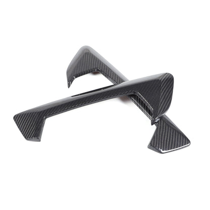 Real Carbon Fiber Side Body Fender Air wing Vent Trim For BMW X5 G05 X5M F98 23+ 16
