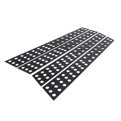 Black Window B pillar Post Protector Cover Trim For Subaru Forester 2019-2024 21
