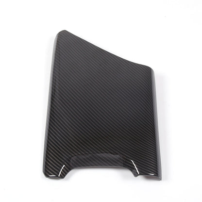 ABS Carbon Fiber Armrest & Waterfall Wireless Charger Cover For Corvette C8 20+ 10