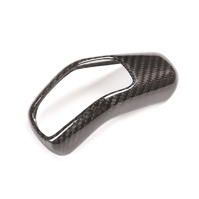 For Land Rover Defender 110 2020-21 Real Carbon Fiber Gear Shift Head Cover Trim 10