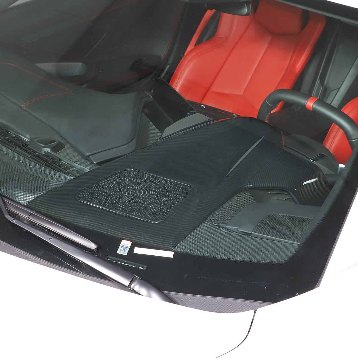 Carbon Fiber ABS Interior Full Decor Cover Trim Kit For Corvette C8 2020-2025 - Styles 36-40 11
