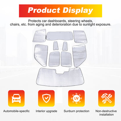Car Full Window Sunshade Cover Shade Sun For Toyota Land Cruiser LC250 24+ US 3