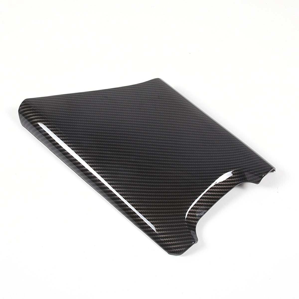 ABS Carbon Fiber Armrest & Waterfall Wireless Charger Cover For Corvette C8 20+ 5