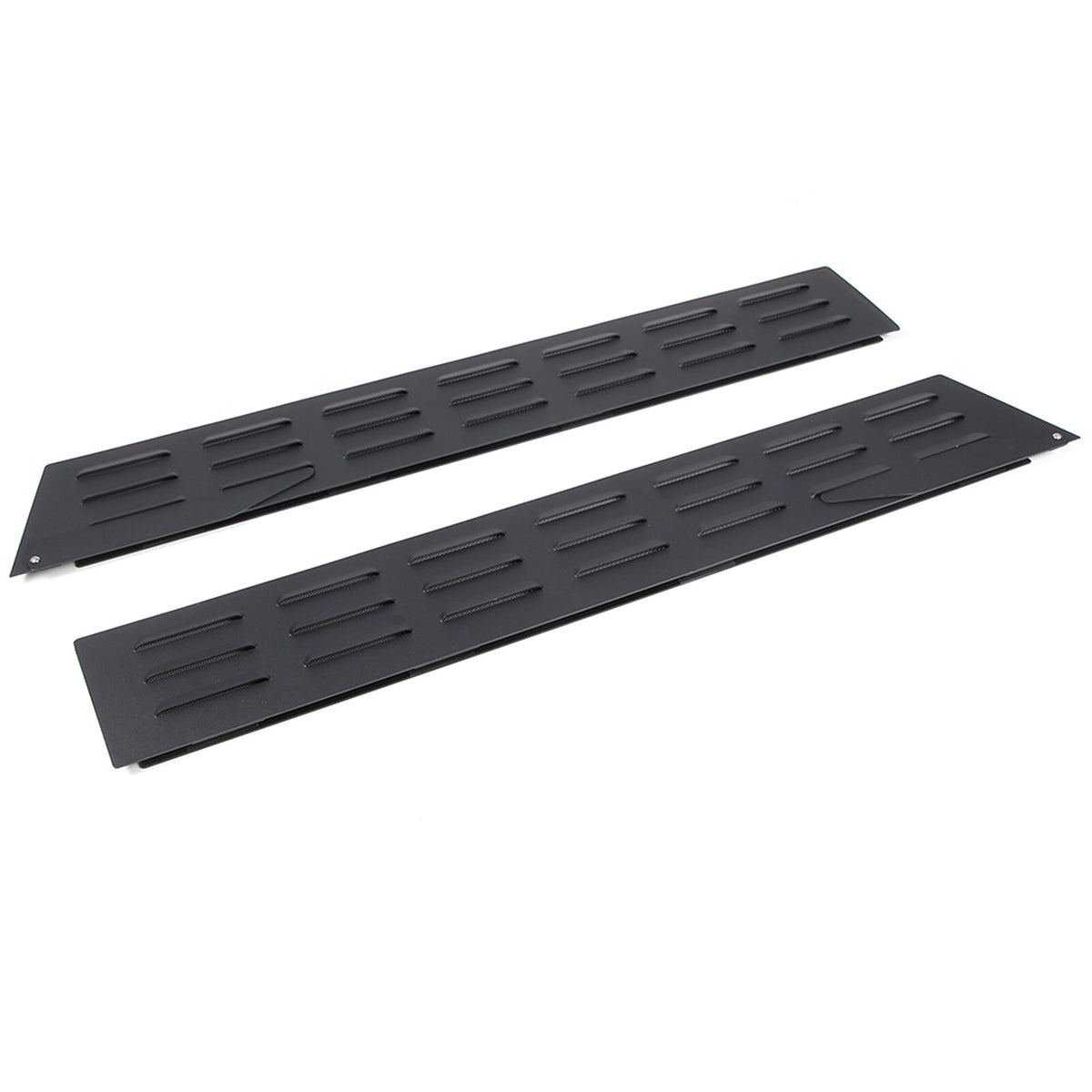 Black Aluminium Alloy Door Window Air Vents Screen For Toyota FJ Cruiser 2007-21 14
