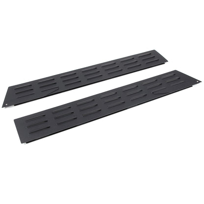 Black Aluminium Alloy Door Window Air Vents Screen For Toyota FJ Cruiser 2007-21 14