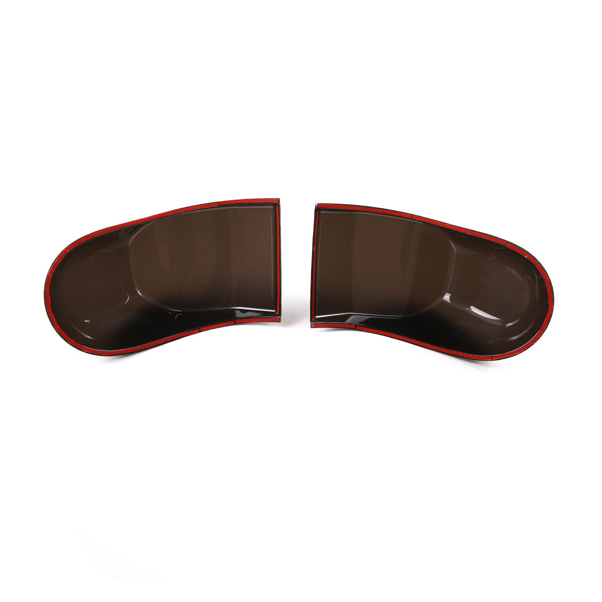 Smoked Black Tail Light Lamp Cover Guard Trim For Toyota FJ Cruiser 07-21 10