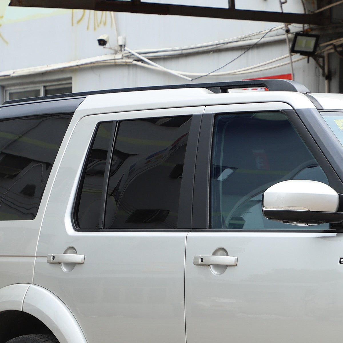 ABS Matte Black Window B-Pillar Trim For Land Rover Discovery 3/4 L319 2004-2016 12