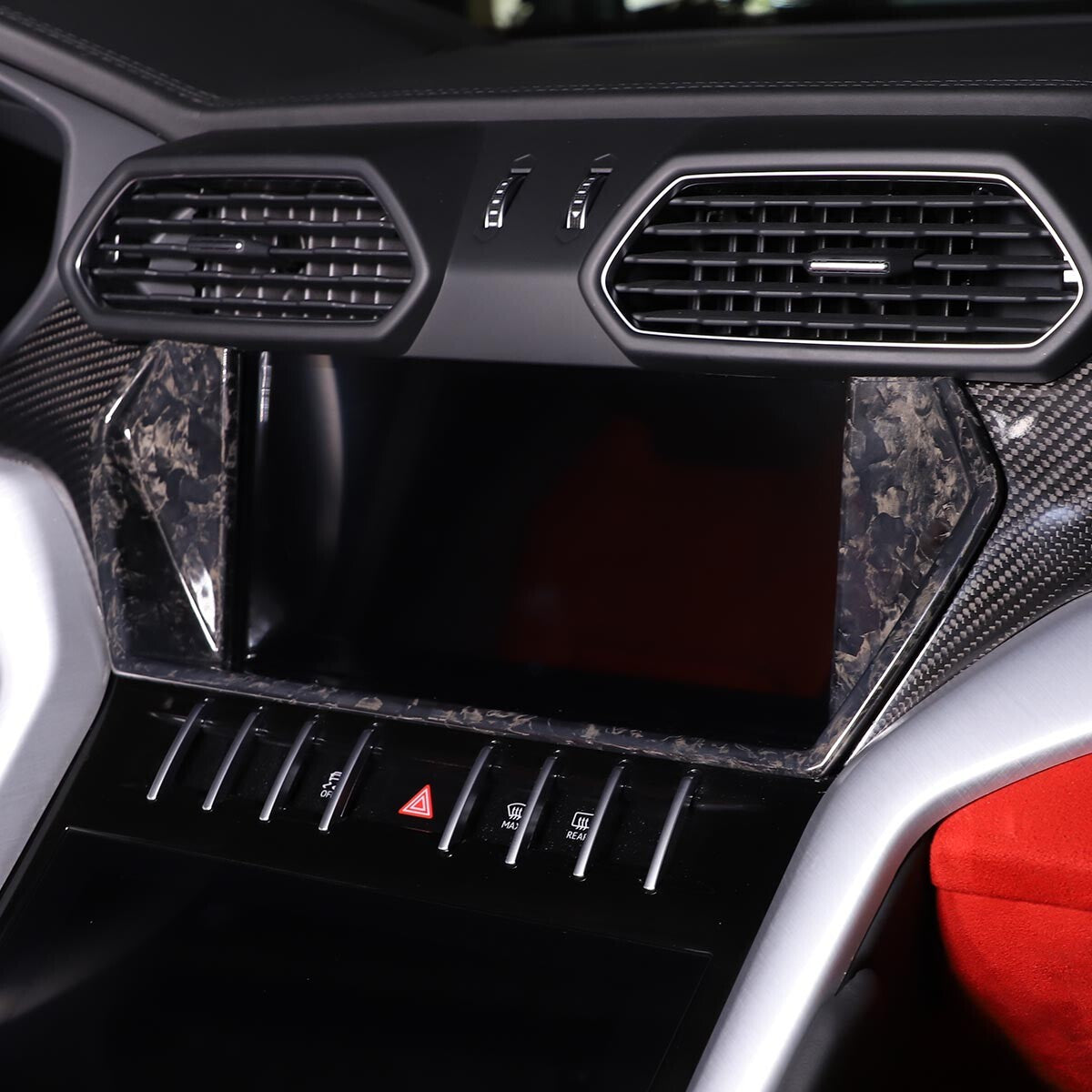 34 Styles Forged Real Carbon fiber Interior Trim Kit For Lamborghini URUS 18-23 - Variants 1-5 43