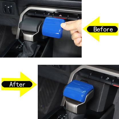 ABS Blue Car Center Panel Trim Interior Accessories For Toyota Tundra 2022-2026 - Variants 6-10 57