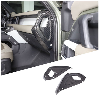 Real Dry Carbon Fiber Full Interior Trim Set For LR Defender 90 110 L663 20-23 182