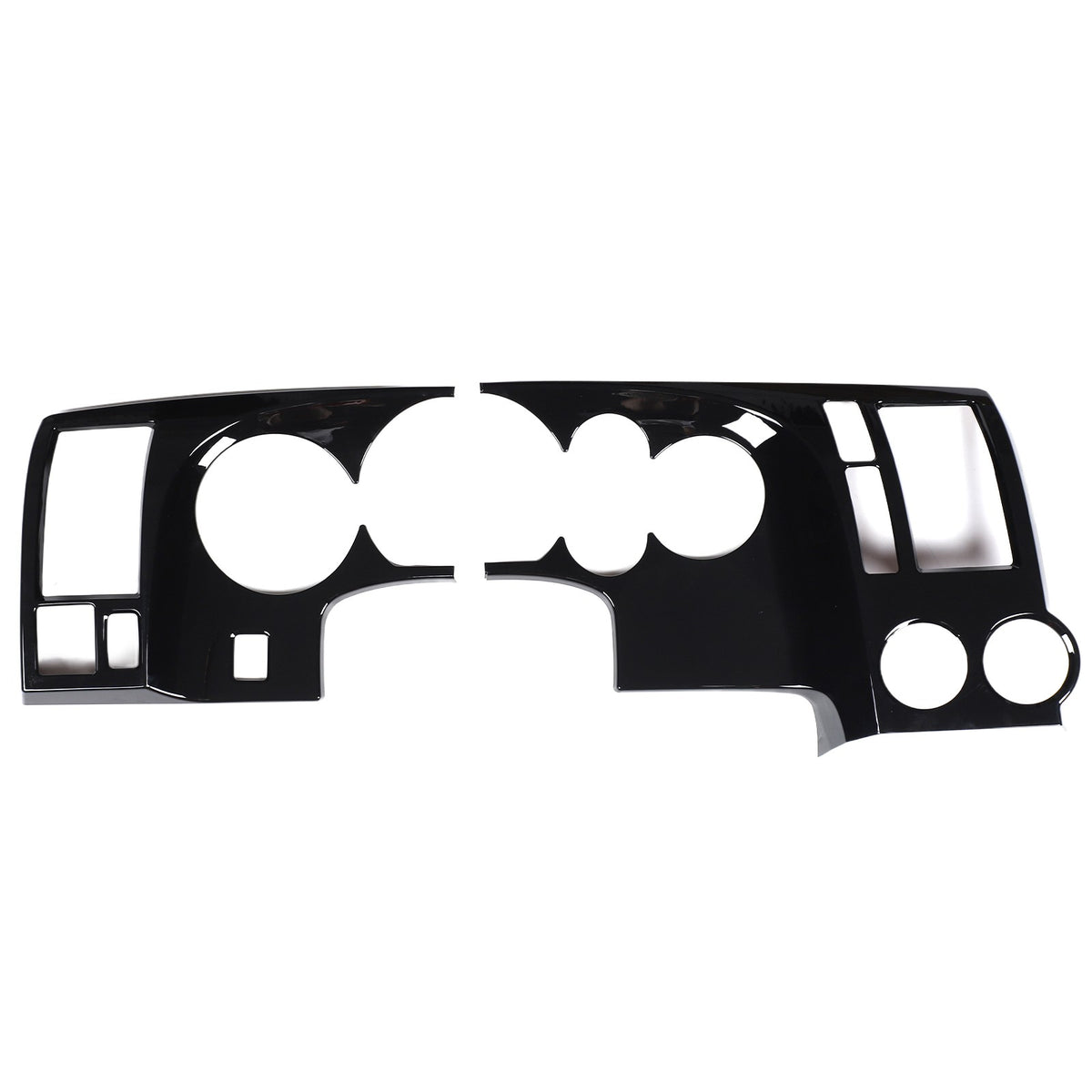 Glossy Piano Black ABS Instrument Panel Trim Cover For Toyota Tundra 2007-13 US 12