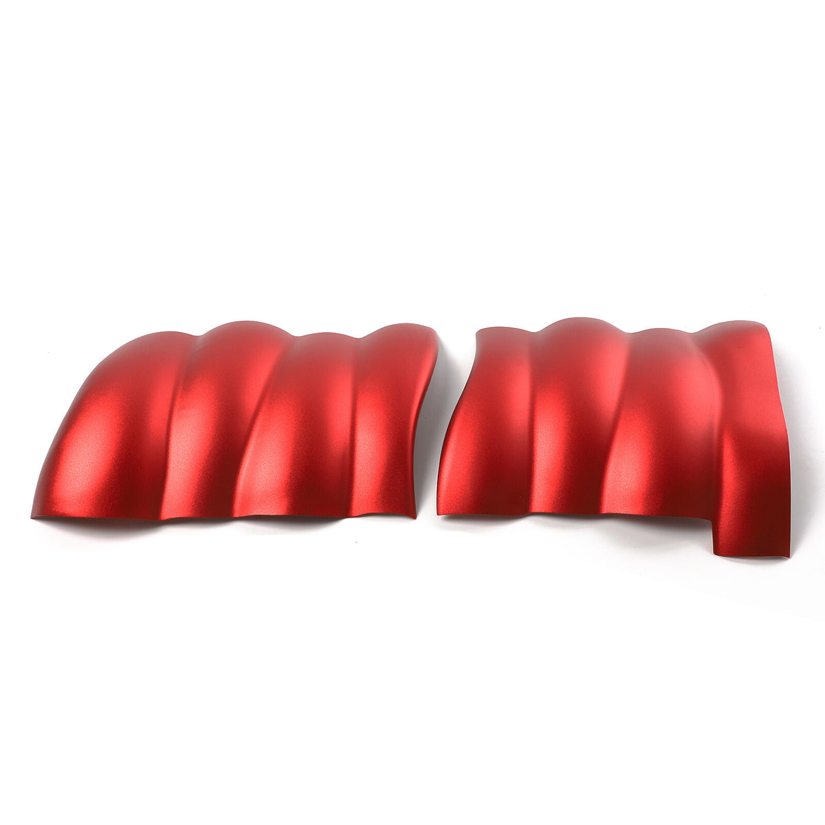 Red Engine Cabin Fluid Switch & Intake Manifold Cover Set For Corvette C6 US 11