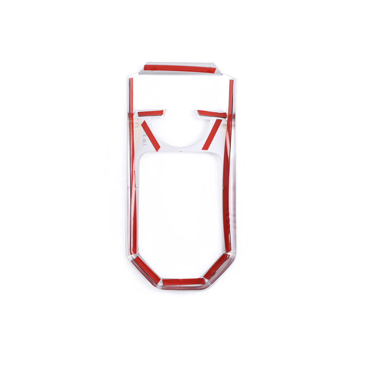 ABS Silver Gear Shift Box Panel Frame Cover Trim For Land Rover Discovery3 04-09 8
