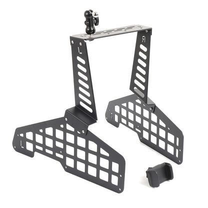 Center Console Molle Panel Digital Device Mount For Mitsubishi L200 Triton 19-23 11