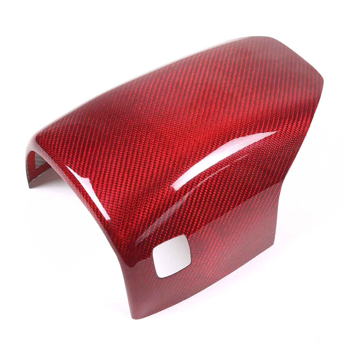 Red Real Carbon fiber Steering Wheel Lower Base Cover For Corvette C8 Z06 20-26 11