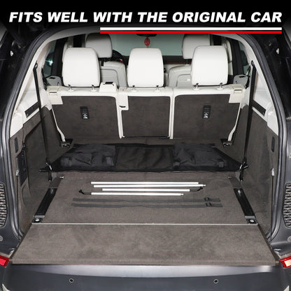 Trunk Divider Net Storage Bag Box Tray For Land Rover Discovery 5 L462 2017+ 9