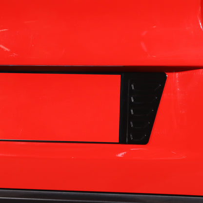 Aluminum Alloy Exterior Hood Engine License Plate Trim For Corvette C8 2020+ US - Variants 16-20 19