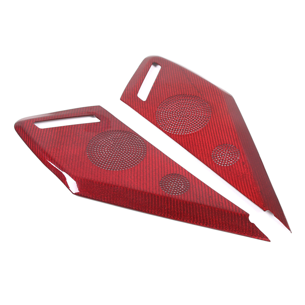 Red Real Carbon Fiber Interior Full Decor Cover Trim Kit for Corvette C8 2020-25 - Variants 31-32 3