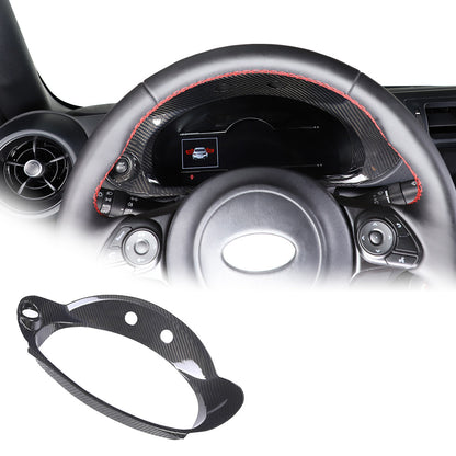 Real Carbon Fiber Tachometer Frame Cover Trim For GR86/Subaru BRZ 2022-24 US 1