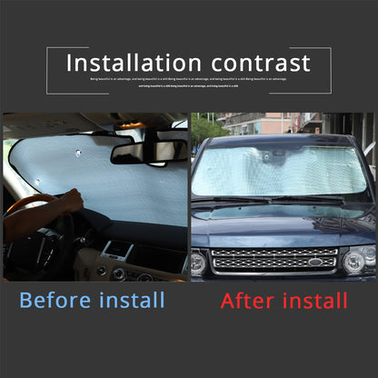 Front Car Sun Shade Windshield Window Cover For LR Range Rover Sport L320 05-13 15