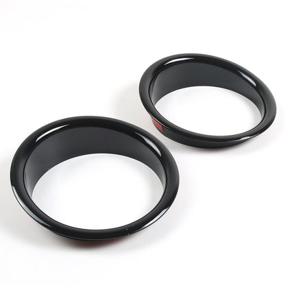 Glossy Piano Black Front Bumper Exterior Trim Cover Set For Hummer H2 2003-2009 - Styles 6-10 6