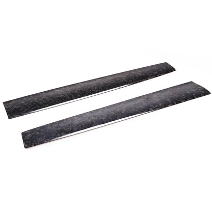 Forged Real Carbon Fiber Dashboard Panel Cover Trim For Tesla Model Y 3 2016-22 7
