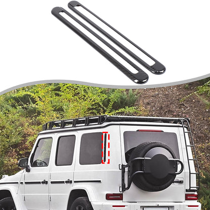 Carbon Fiber ABS Exterior Front Bumper Door Trim For Benz G-Class W465 2025+ 59