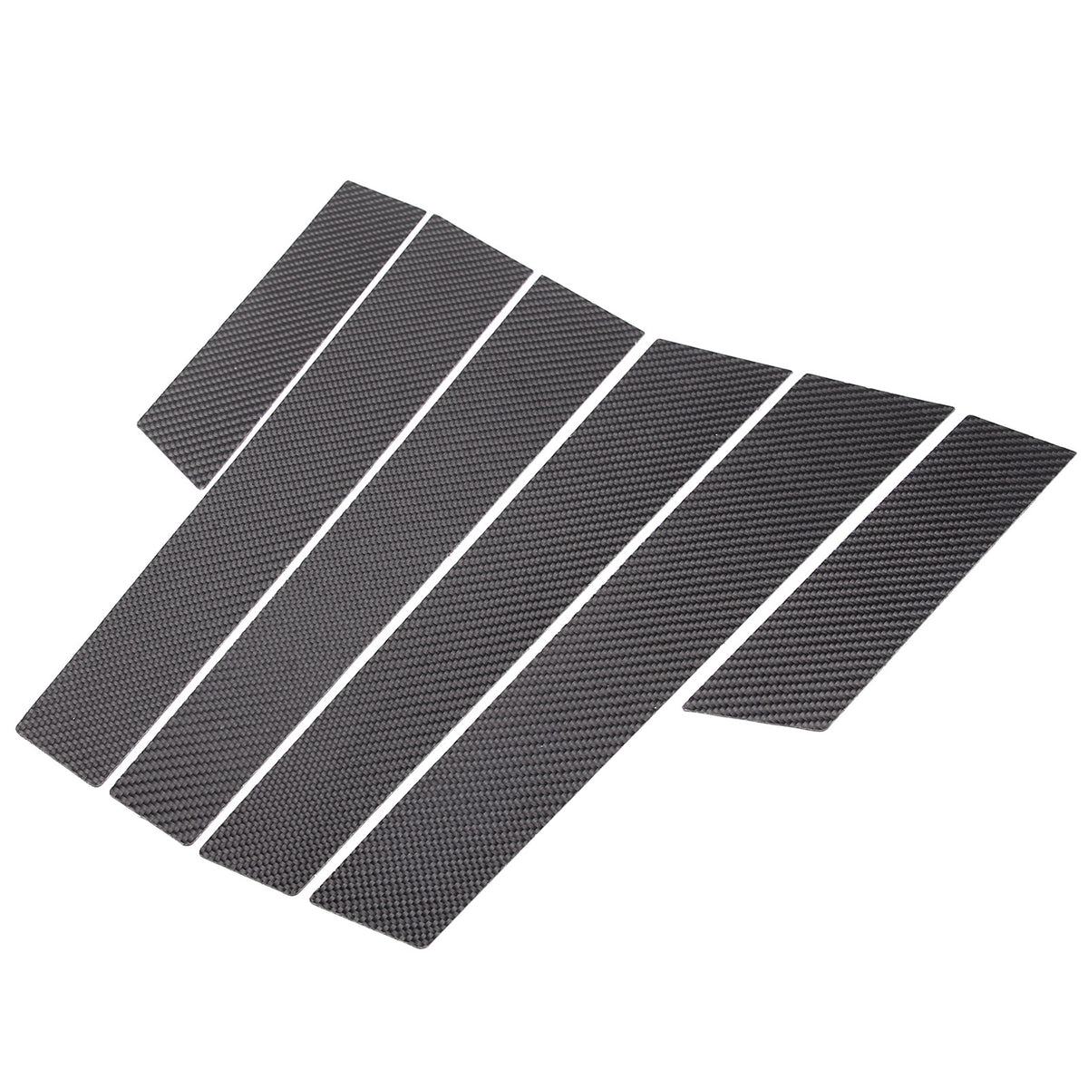 Real Carbon Fiber B-Pillar Panel Decal Trim For Subaru Crosstrek GU 2024+ 18