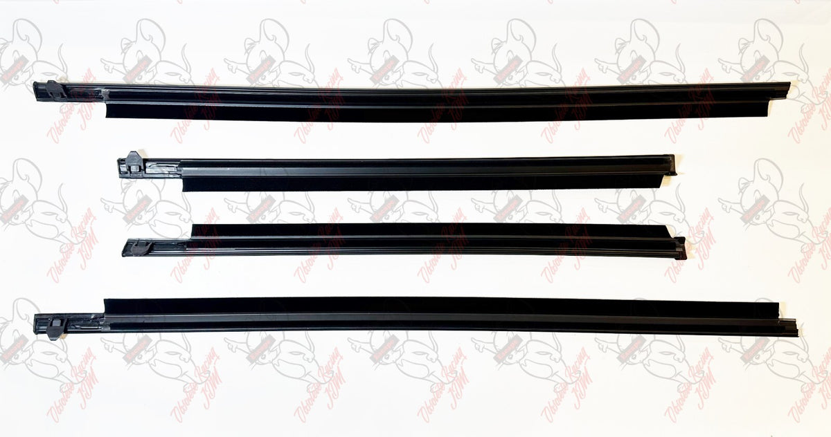 Toyota Genuine 4Runner 96-02 Door Belt Molding Set of 4 Front Rear Left Right 7