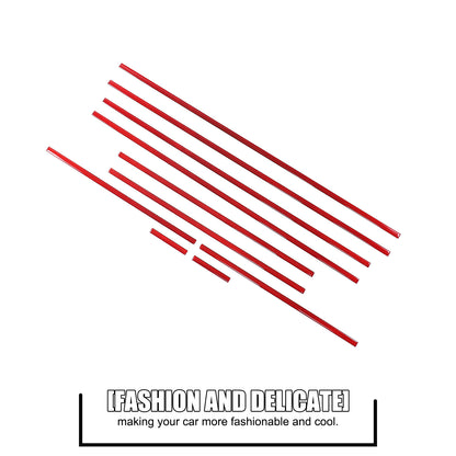 Red Cabon Body Side Door Moulding Sticker For Benz G Class W463 G500/55/63 07-18 15