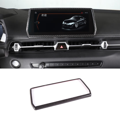 Real Carbon Fiber Full Interior Set Decor Trim Kit For Toyota Supra A90 MK5 19+ 154