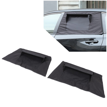 Rear Window Sun Shade Cover Deflectors For Toyota RAV4 2020-2024 17