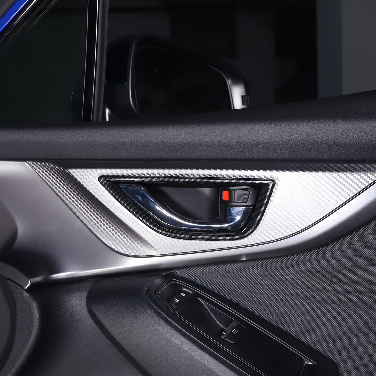 Carbon Fiber ABS Interior Full Cover Trim Kit Set For Subaru WRX AT 2022-2025 - Styles 16-16 8