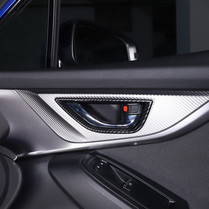 Carbon Fiber ABS Interior Full Cover Trim Kit Set For Subaru WRX AT 2022-2025 - Styles 16-16 8