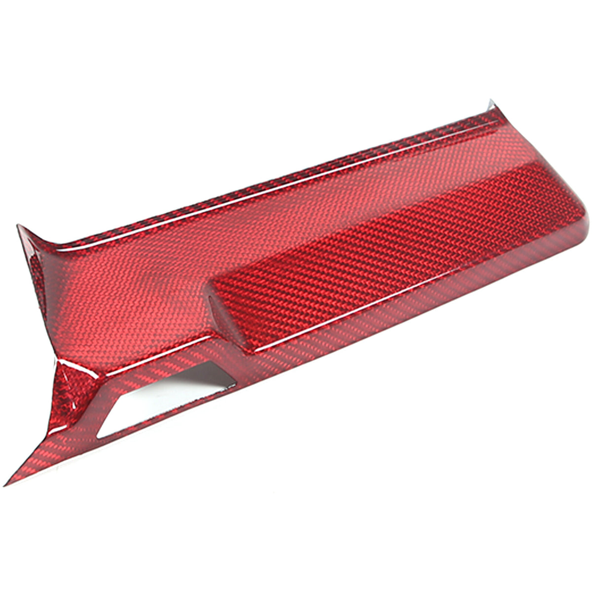 Red Real Carbon Fiber Full Interior Set Decor Trim Kit for Corvette C8 20-25 176