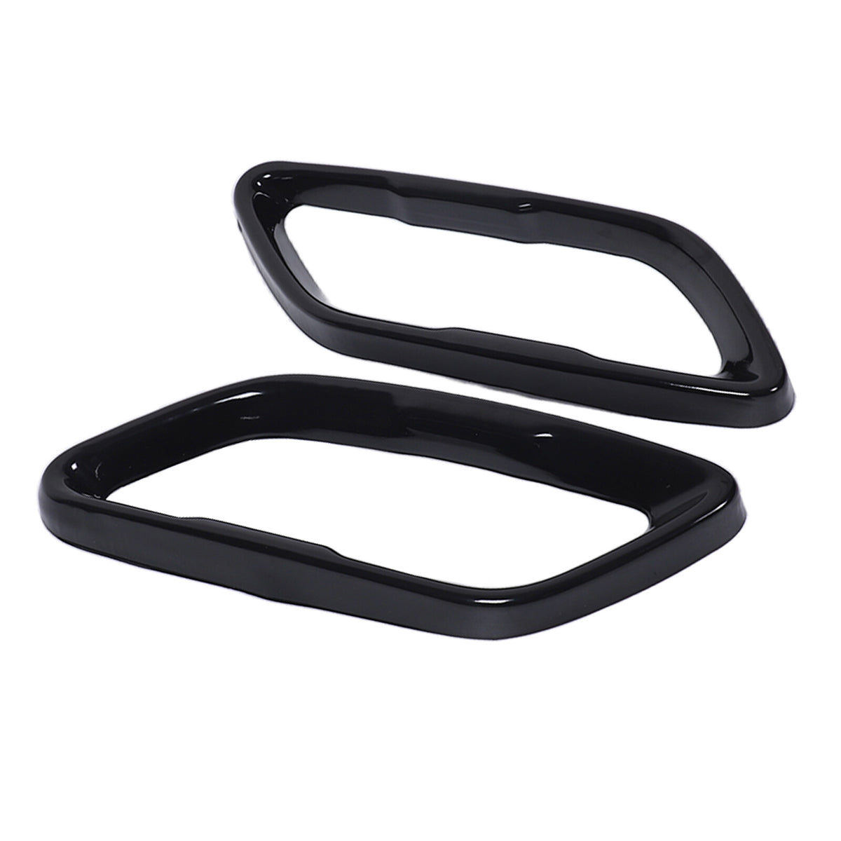 Glossy Black Stainless Rear Exhaust Tip Trim For BMW 8 Series Coupe G14 2019+ 6