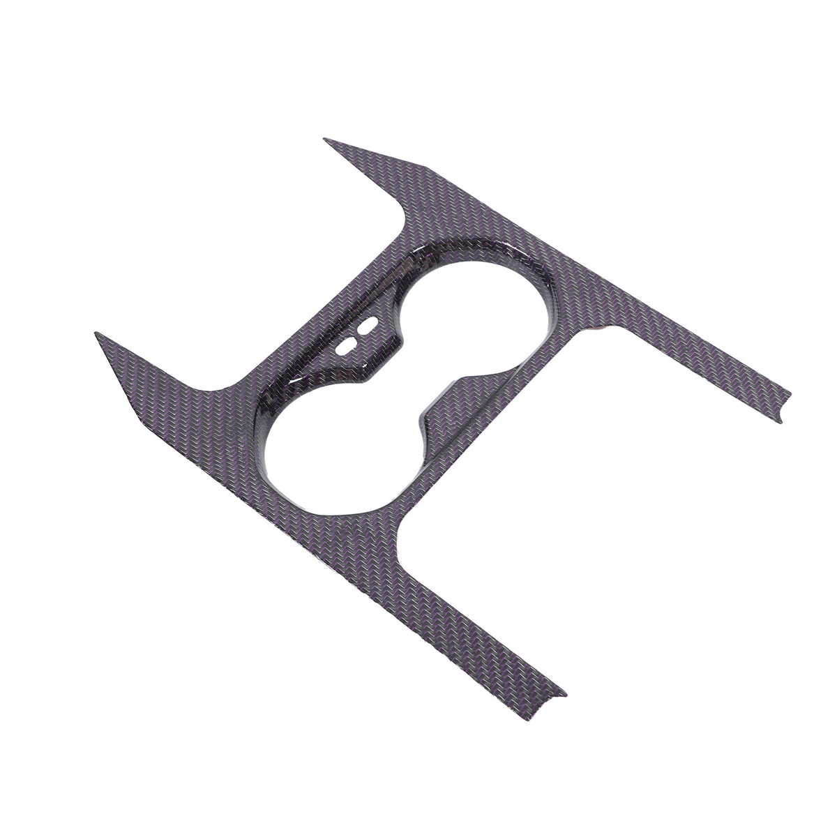 Purple Real Carbon Fiber Interior Center Console Trim For BMW 5 Series G60 2024+ 7