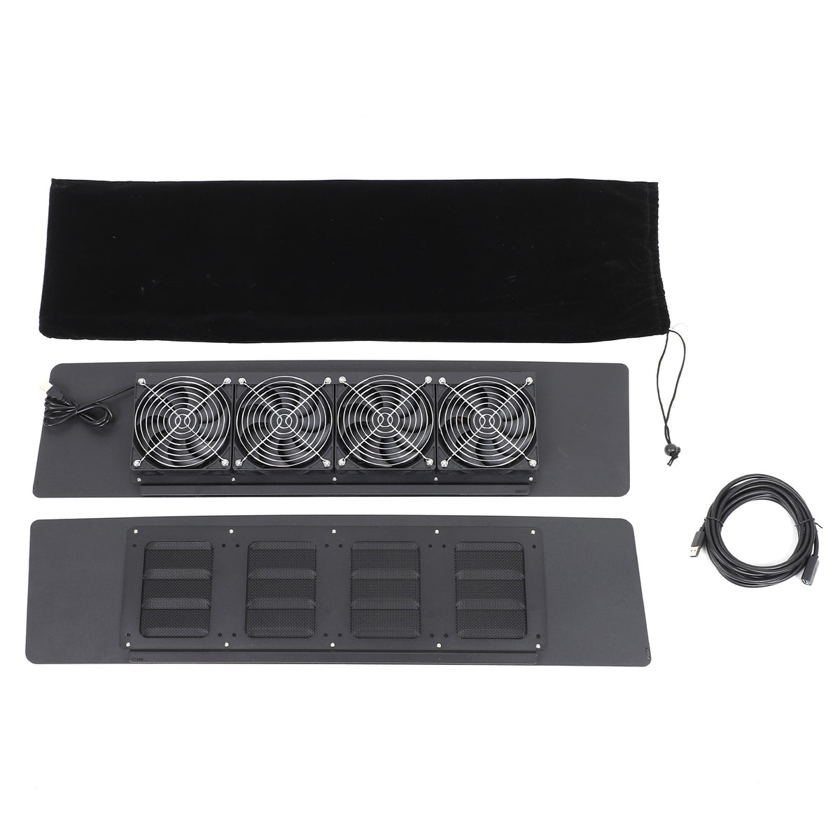 Rear Door Window Louver Air Vent Panel Trim For Toyota Highlander XU70 2022+ 13