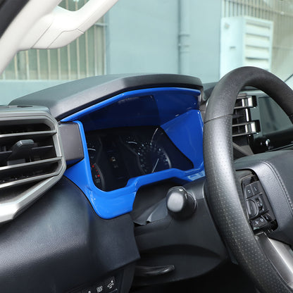 ABS Blue Car Center Panel Trim Interior Accessories For Toyota Tundra 2022-2026 - Variants 11-14 34