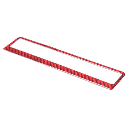 Red Soft Carbon Fiber Interior Decor Trim Kit Cover Set For Corvette C8 20-25 58