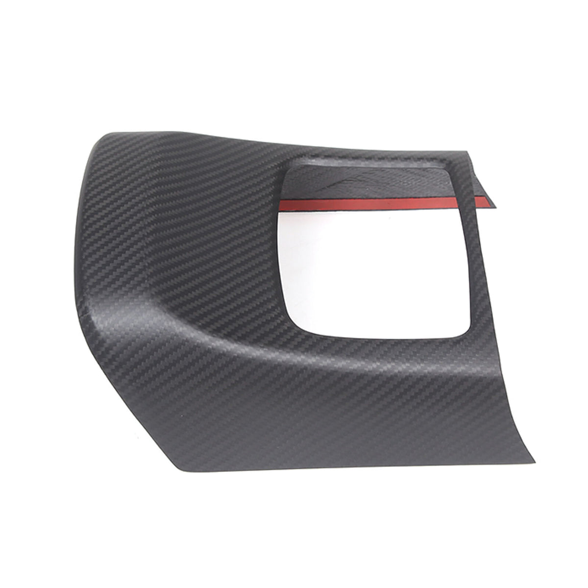 Matte Carbon Fiber Rear Storage Box Panel Cover Trim For Toyota Supra A90 19-24 16