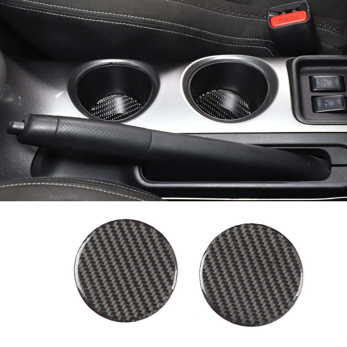 Soft Carbon Fiber Interior Center Console trim Sticker For Nissan Juke 2011-2019 171